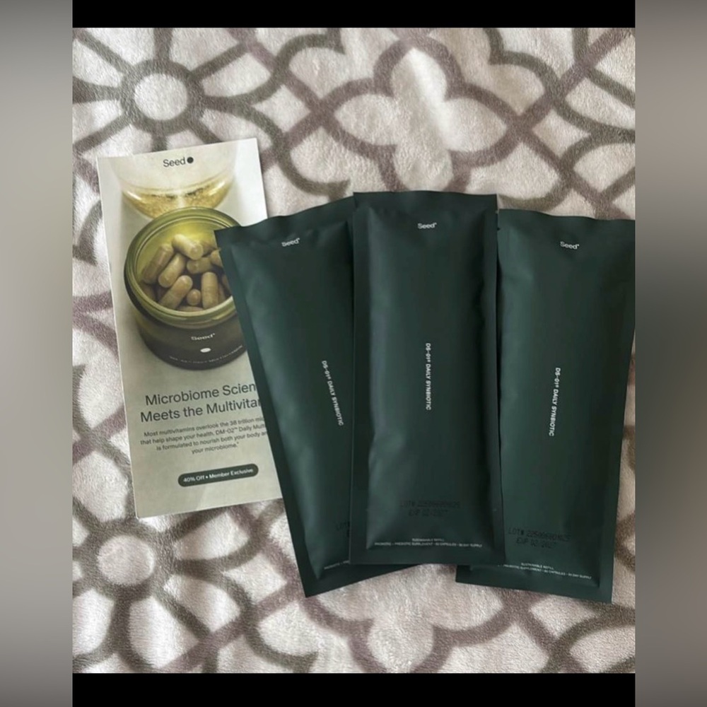 Seed Daily Synbiotic Supplement 3 month Pack